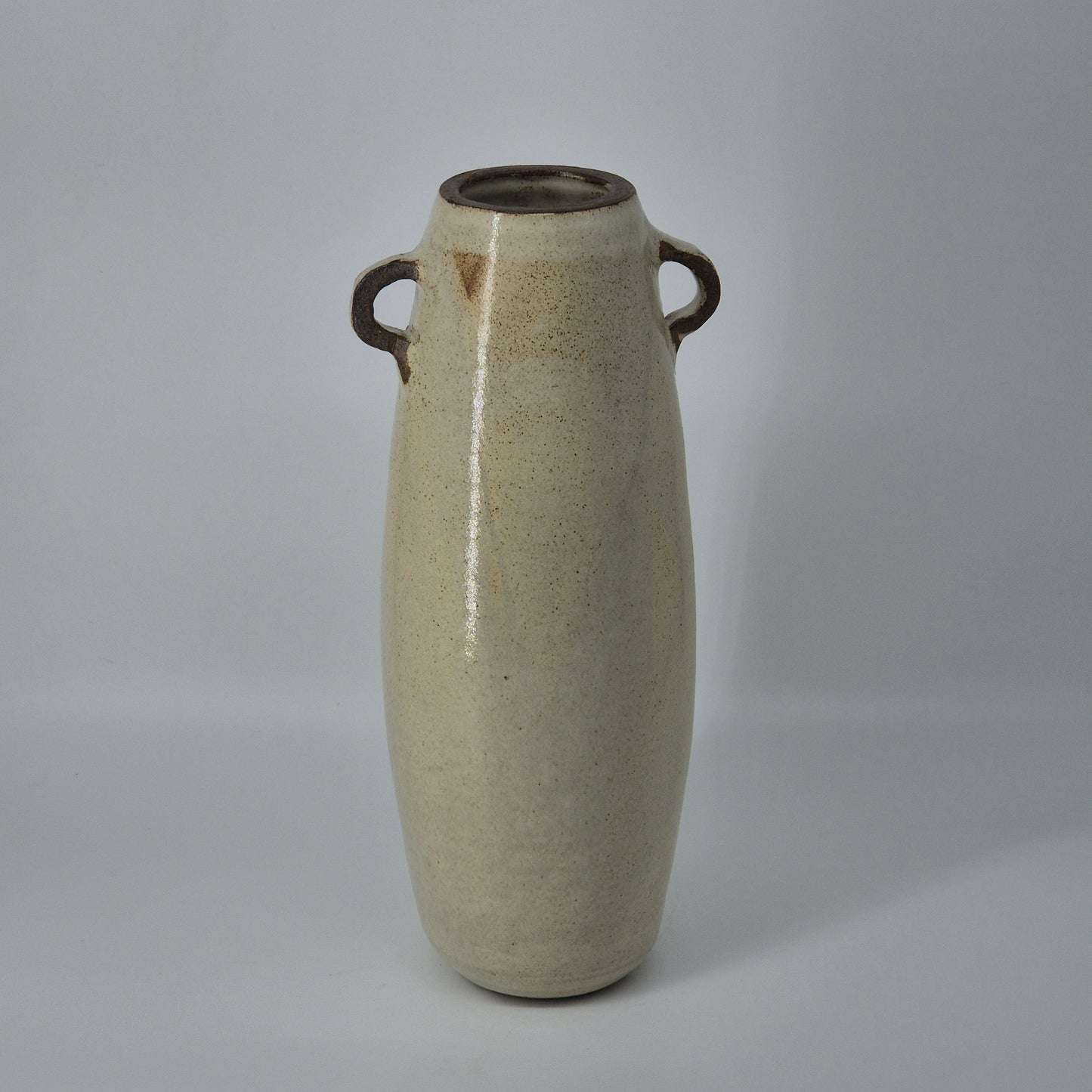 Tall Cream Vase